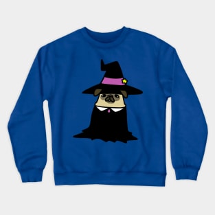 Witch Pug Crewneck Sweatshirt